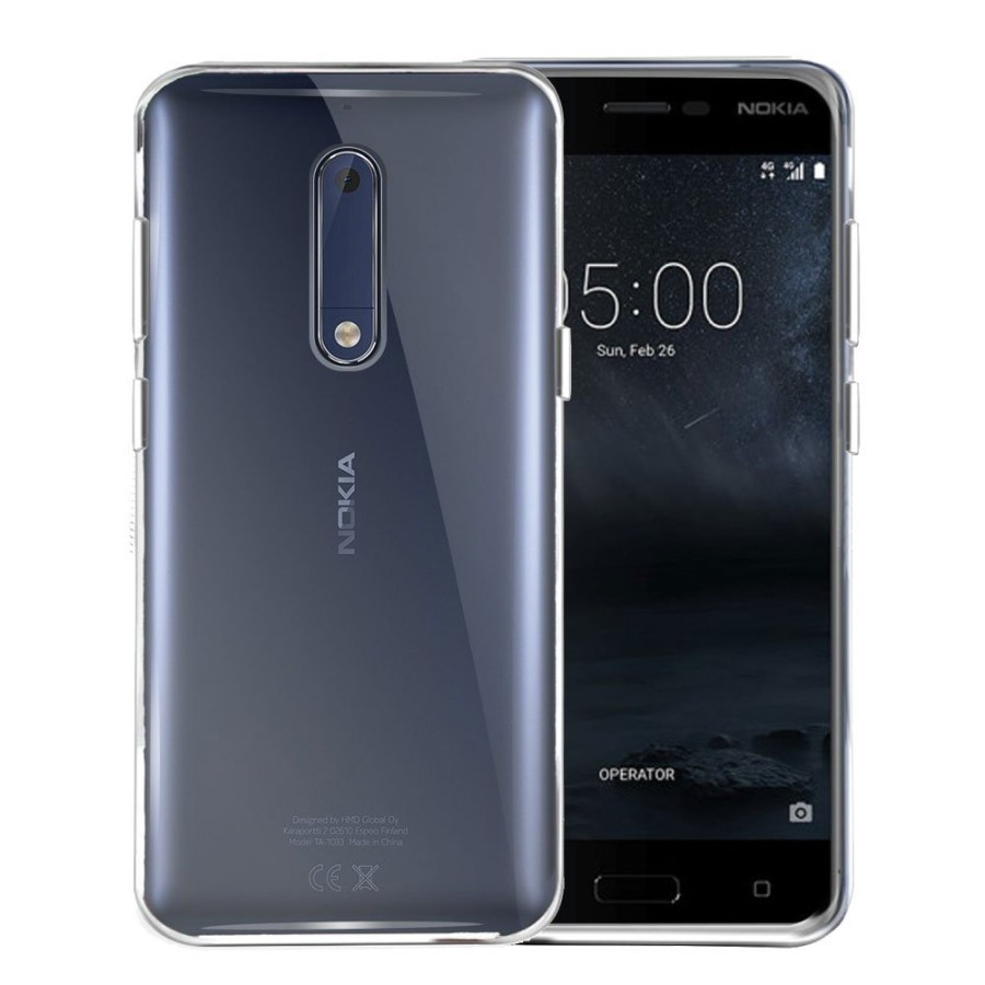 CASE NOKIA 3 / NOKIA 5 SOFT CASE CLEAR ULTRATHIN JELLY CASE
