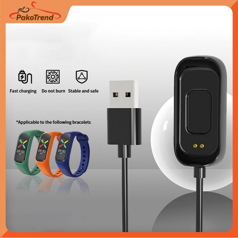 100cm Kabel Charger OPPO Band Magnetic USB Docking Kabel Cas Jam Pintar Oppo Band