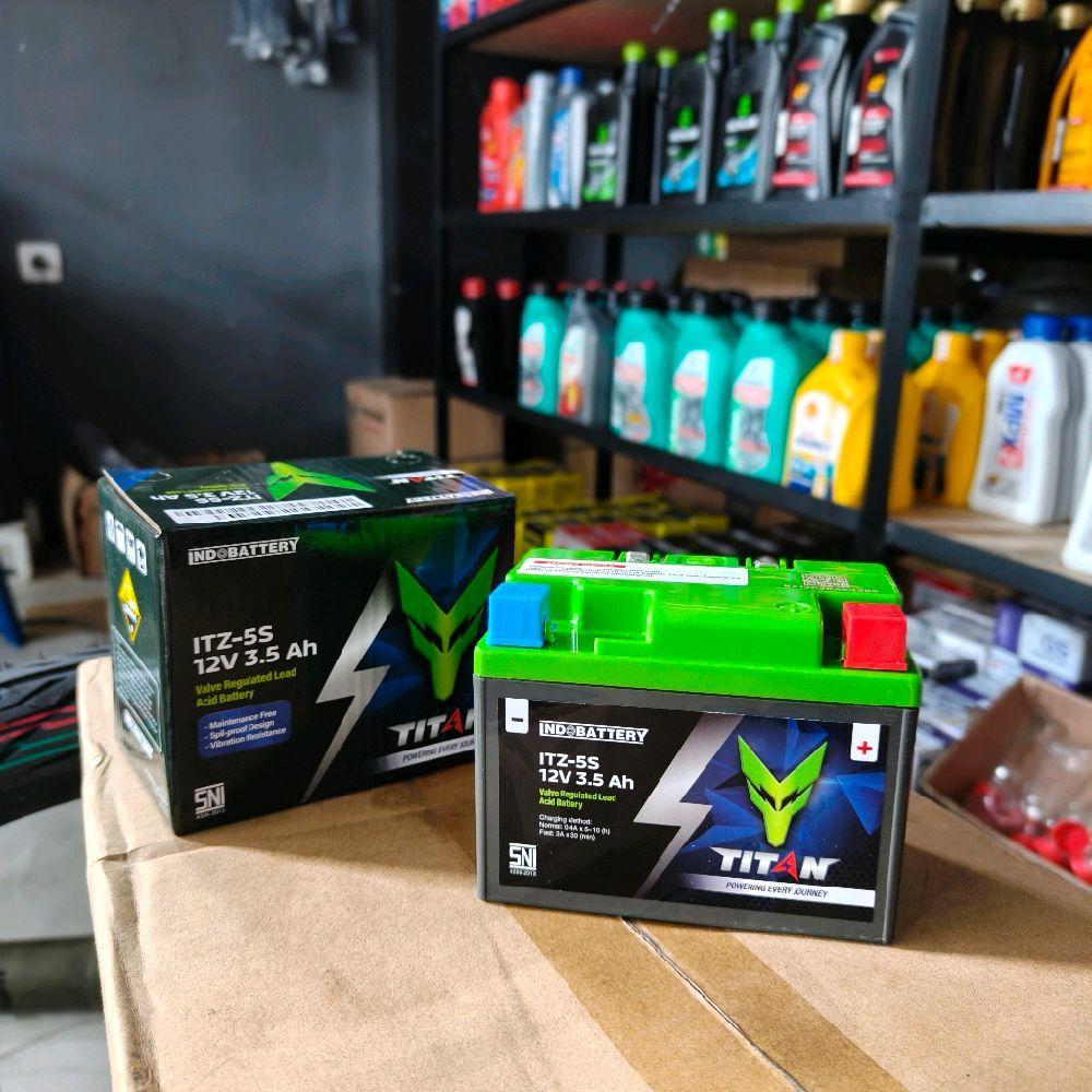 accu AKI GTZ5S TITAN PNP KE BEAT VARIO110/125 VIXION DLL ACCu kering GTZ5S TITAN