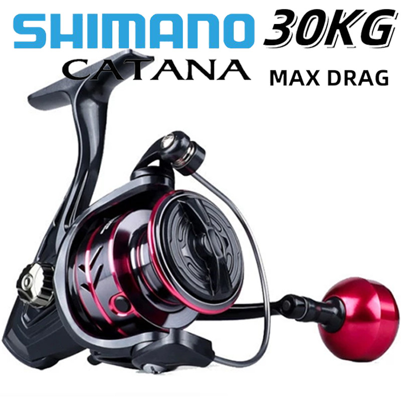 SIMANO Reel Pancing HE Asli Besi MAX Drag 30kg  Fishing Reel Reel pancing Murah Spinning Mesin TERMU