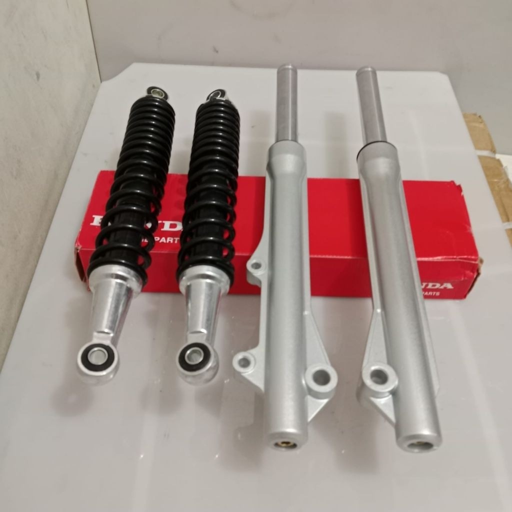 SHOCK DEPAN KOMPLIT+BELAKANG SUPRA X 125 OLD SUPRA X 125 KPH