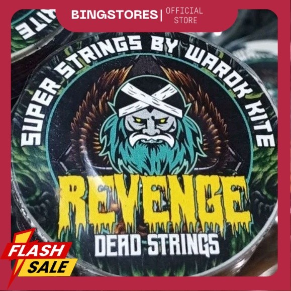 Gelasan Super Strings By Warok Kite Revenge Senar Matot Putih SL