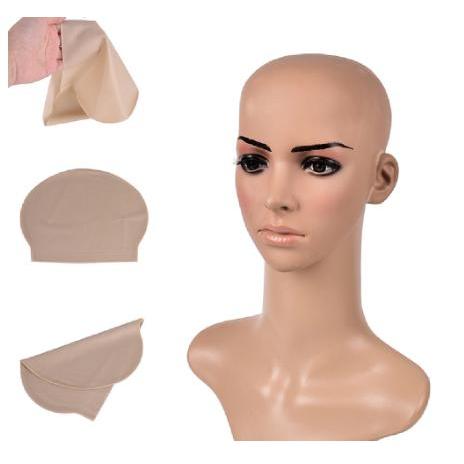Wig botak bald cap kepala botak palsu kepala latex