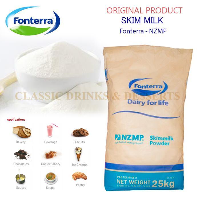 promo Susu Skim / Skim Milk Fonterra NZMP ( @ 1 Kg ) terlaris