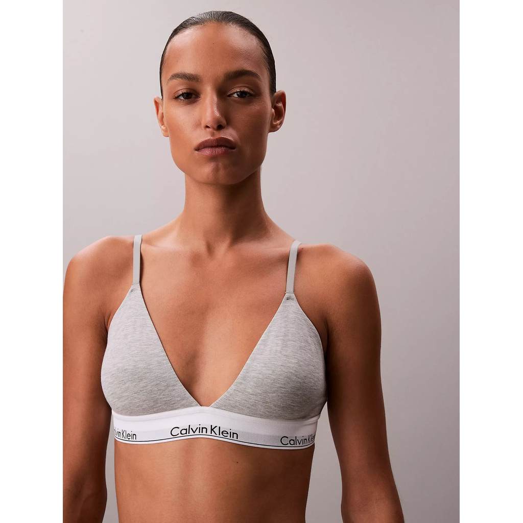 Calvin Klein Underwear - Lightly Lined Triangle Bralette - Icon Cotton Modal
