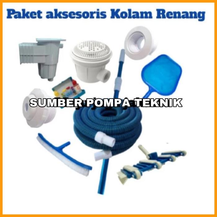 Paket lengkap Alat Aksesoris Kolam Renang Highquality