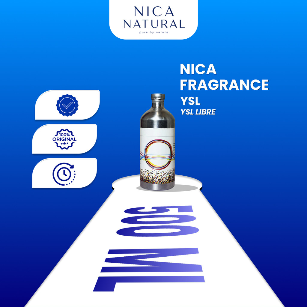 BIBIT PARFUM MURNI YSL LBRE - YSL NICA FRAGRANCE 500 ML - 1 LITER  SEGEL PABRIK