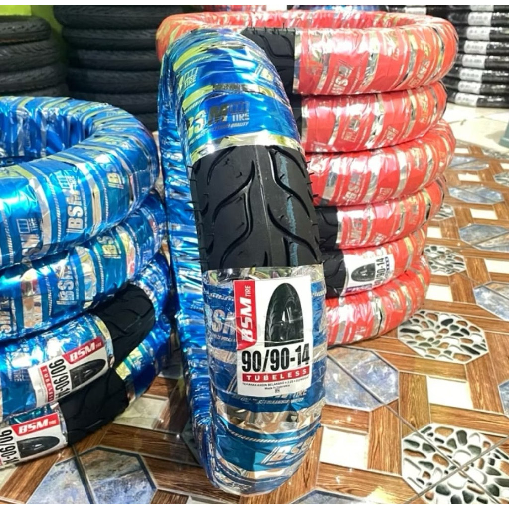 [PROMO] Ban Motor Matic Tubless dan Non Tubless Beat Vario Mio Spacy Ukuran ( 80/90 & 90/90 ) Ring 1