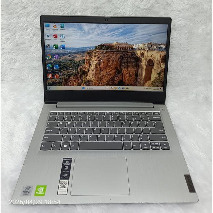 LAPTOP LENOVO SLIM 3 GEN 10 NVIDIA RAM 4 GB SSD 512 GB SIAP PAKAI Dunia Kom