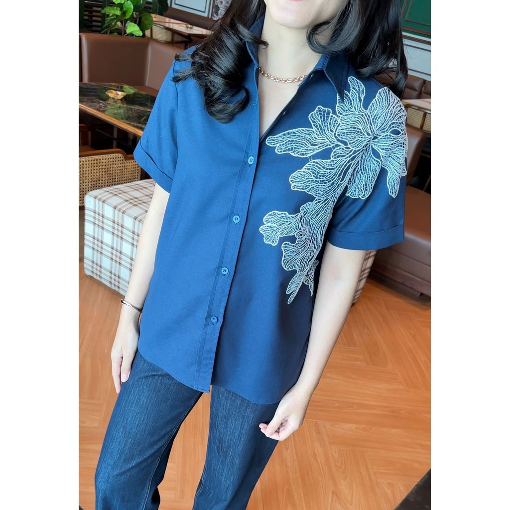 HAKANA Sunny shirt- kemeja wanita