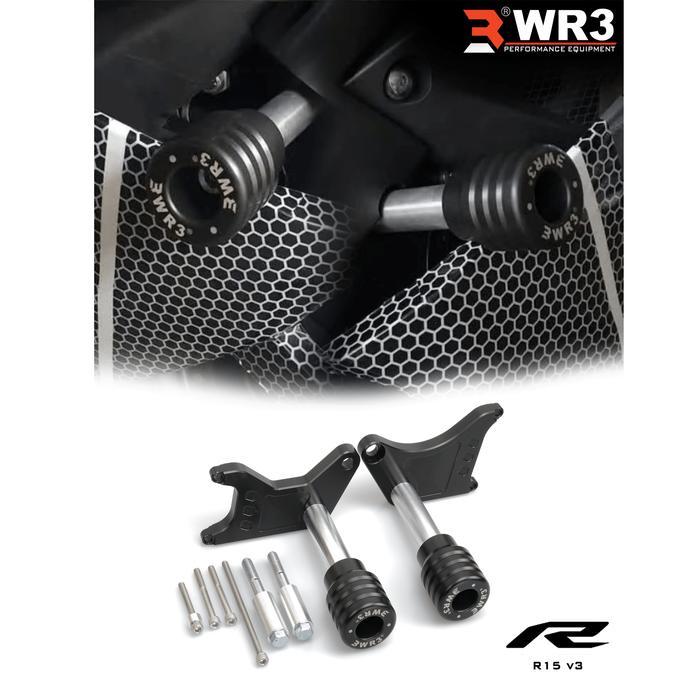 Frame Slider R15 V3 WR3 Pelindung Fairing Yamaha R 15 V3