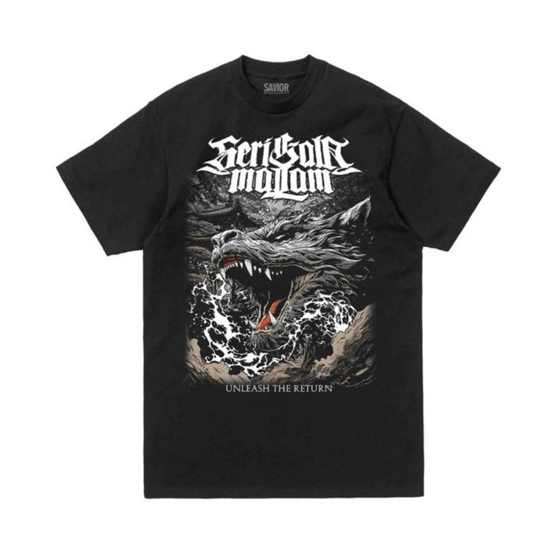 ORIGINAL Tshirt SERIGALA MALAM - UNLEASH Original