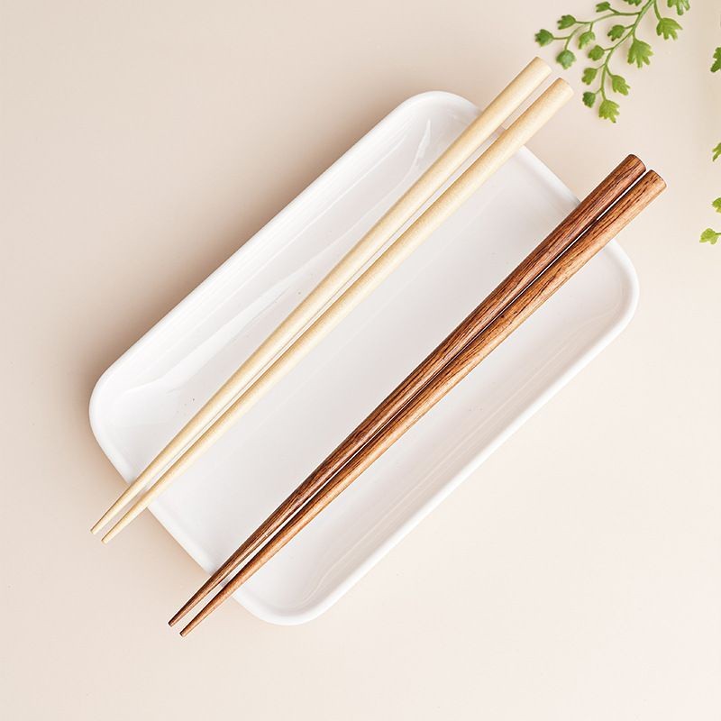 Readysendok makan kayu 23cm sumpit kayu korea sendok kayu korea sendok set