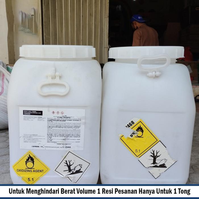 tong bekas kaporit 50 liter / Tong Air / Tong Plastik Kapasitas 50 L