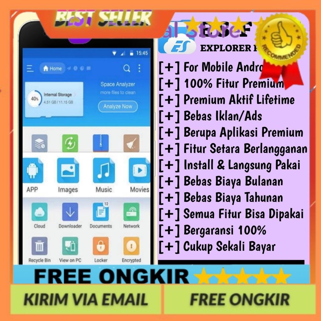 ES File Explorer Premium Android Lifetime