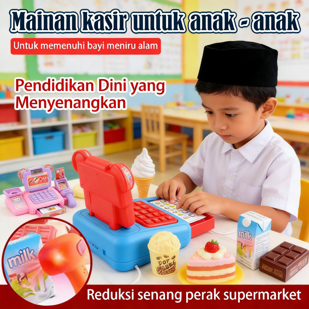 kasir kasir Simulasi mainan supermarket Supermarket kasir mainan kasiran