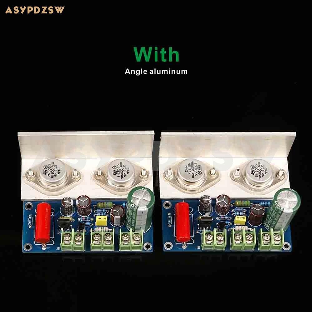 LJM 2N3055 Ver HOOD JLH1969 Stereo Simple Class A power amplifier Y KitFinished board 10W
