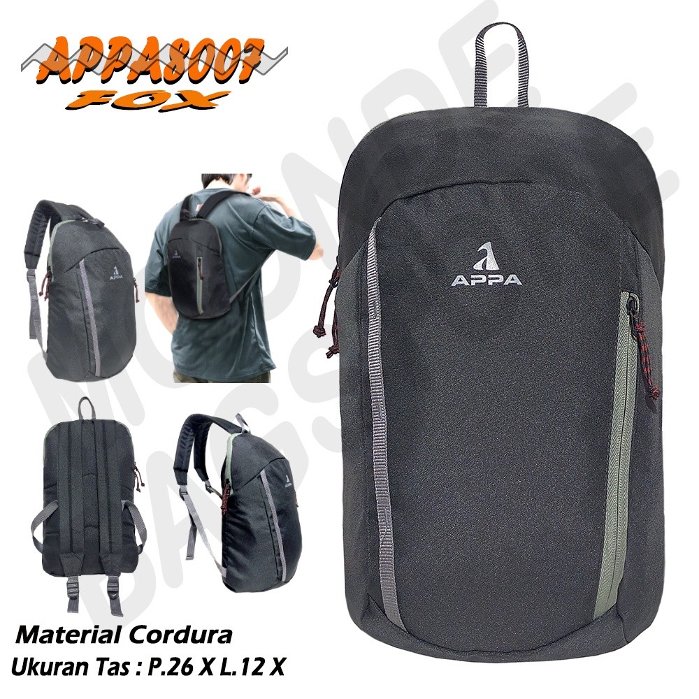 Tas Punggung Mini APPA8007 FOX Backpack Outdoor Pria Wanita Sport Original