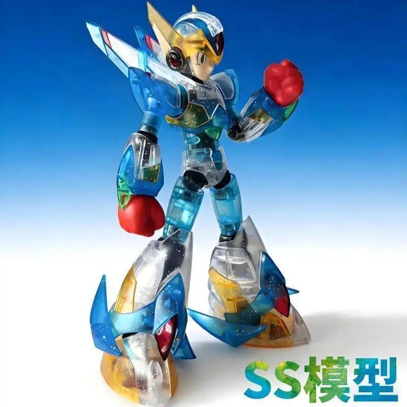 SS Model KP701 RockMan X Falcon Armor  Megaman X5 Mega Man Assembly Anime Action Figures Model Kit B