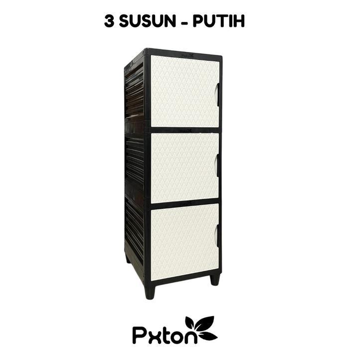 PXTON LEMARI PAKAIAN PLASTIK FLASH / 2 SUSUN / 3 SUSUN / 4 SUSUN / 2 SUSUN  / 5 susun / Rak Pakaian 