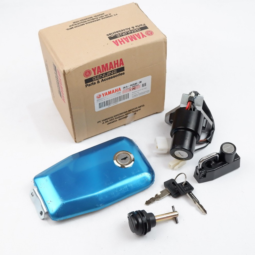 Kunci Kontak Set Tutup Bensin Yamaha RX-King - 3KA BINTANG PART MOTOR