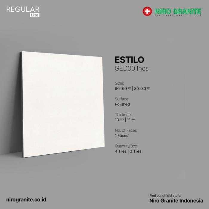 NIRO GRANITE 1st Grade - Estilo GED00 - Ines - 60x60,