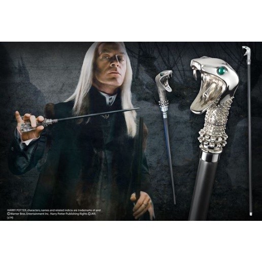 Tongkat Lucius Malfoy Wand Harry Potter Original Box