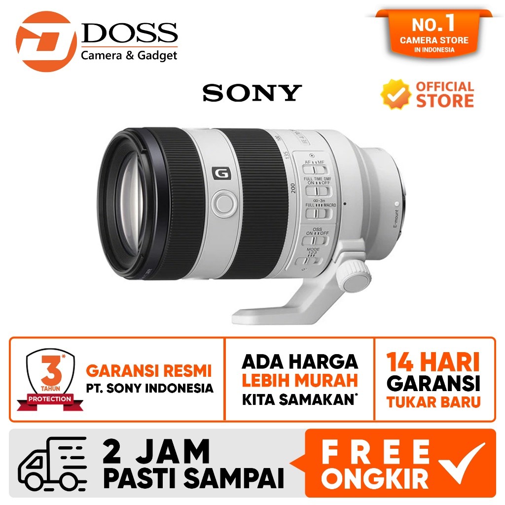 Sony FE 70-200mm f4 Macro G OSS II Lens Sony FE Sony 70-200 mm f/4