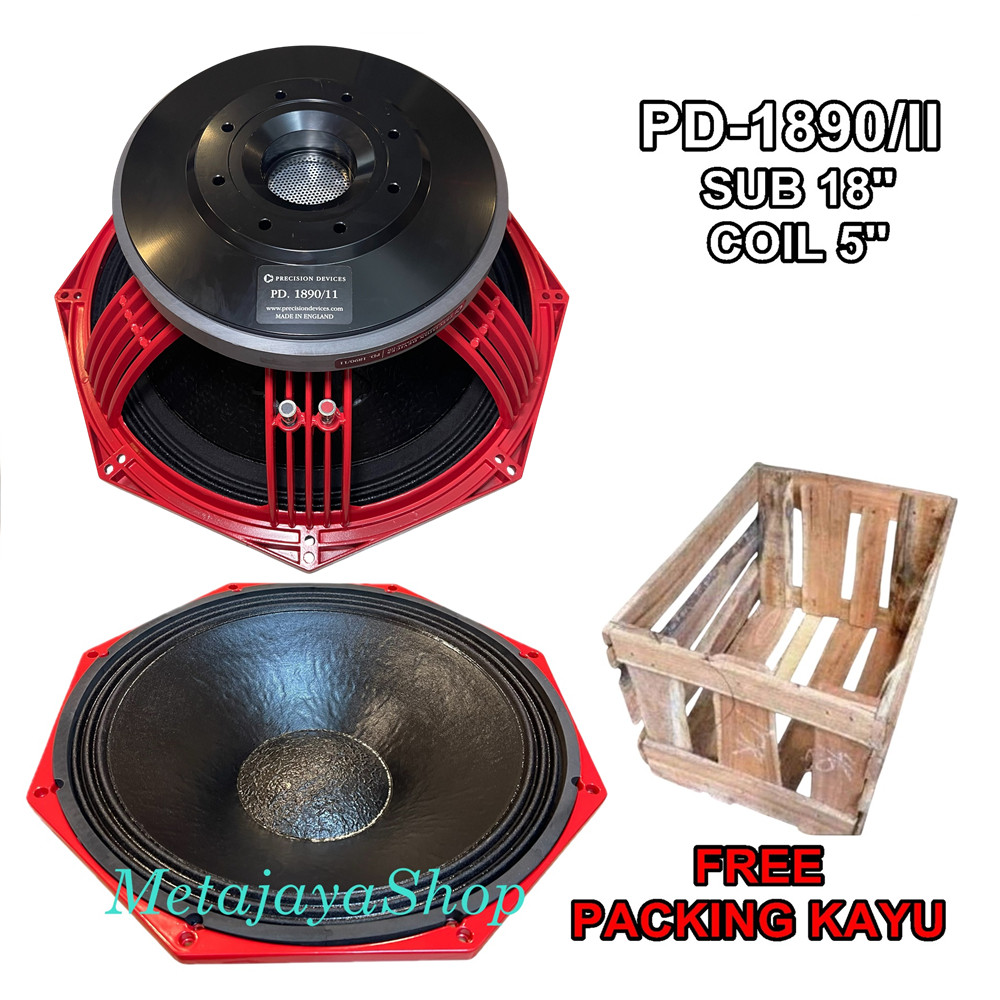 speaker komponen  sub pd1890 speaker component pd 1890