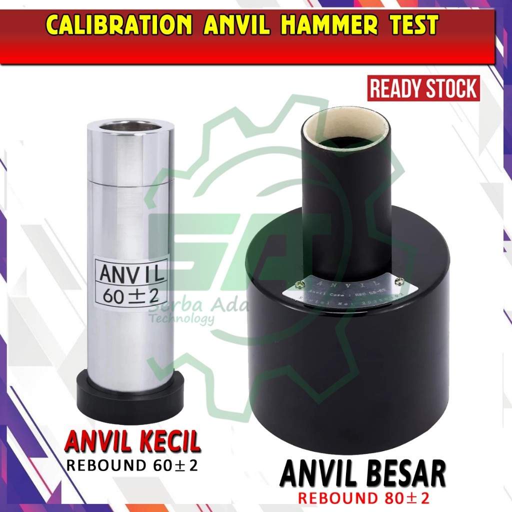 Anvil Kalibrasi Beton untuk Uji Baja Portabel Palu Anvil Uji Anvil CALIBRATION ANVIL HAMMER TEST