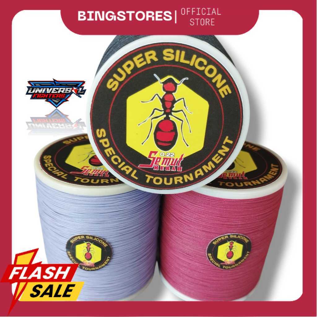 Benang Senar Gelasan Layangan SEMUT MERAH 2000yard 0.22 SL
