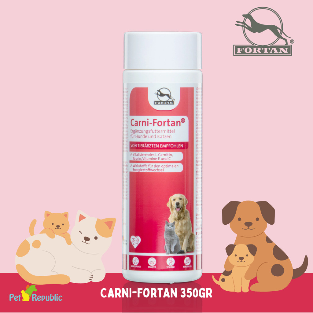 FORTAN Vitamin Kesuburan Anjing Kucing Carni Fortan 350g