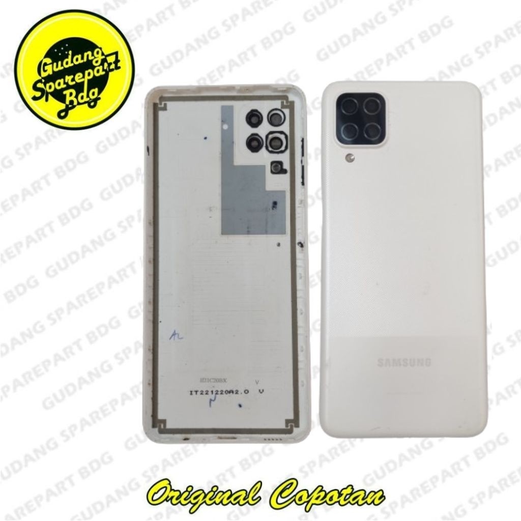Backdoor Tutup Belakang Samsung Galaxy A12 Second Copotan