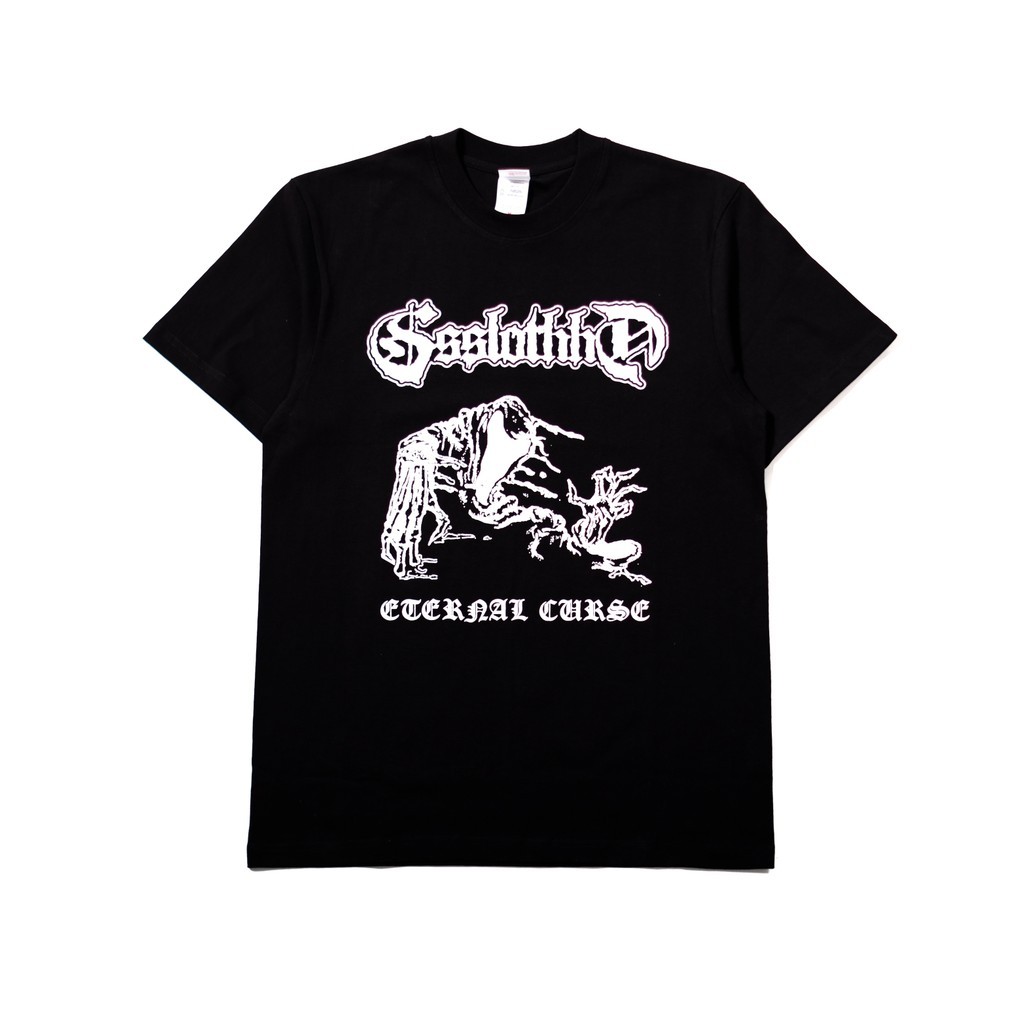HOT Tshirt SSSLOTHHH - ETERNAL CURSE (black) Kaos Pria dan Wanita