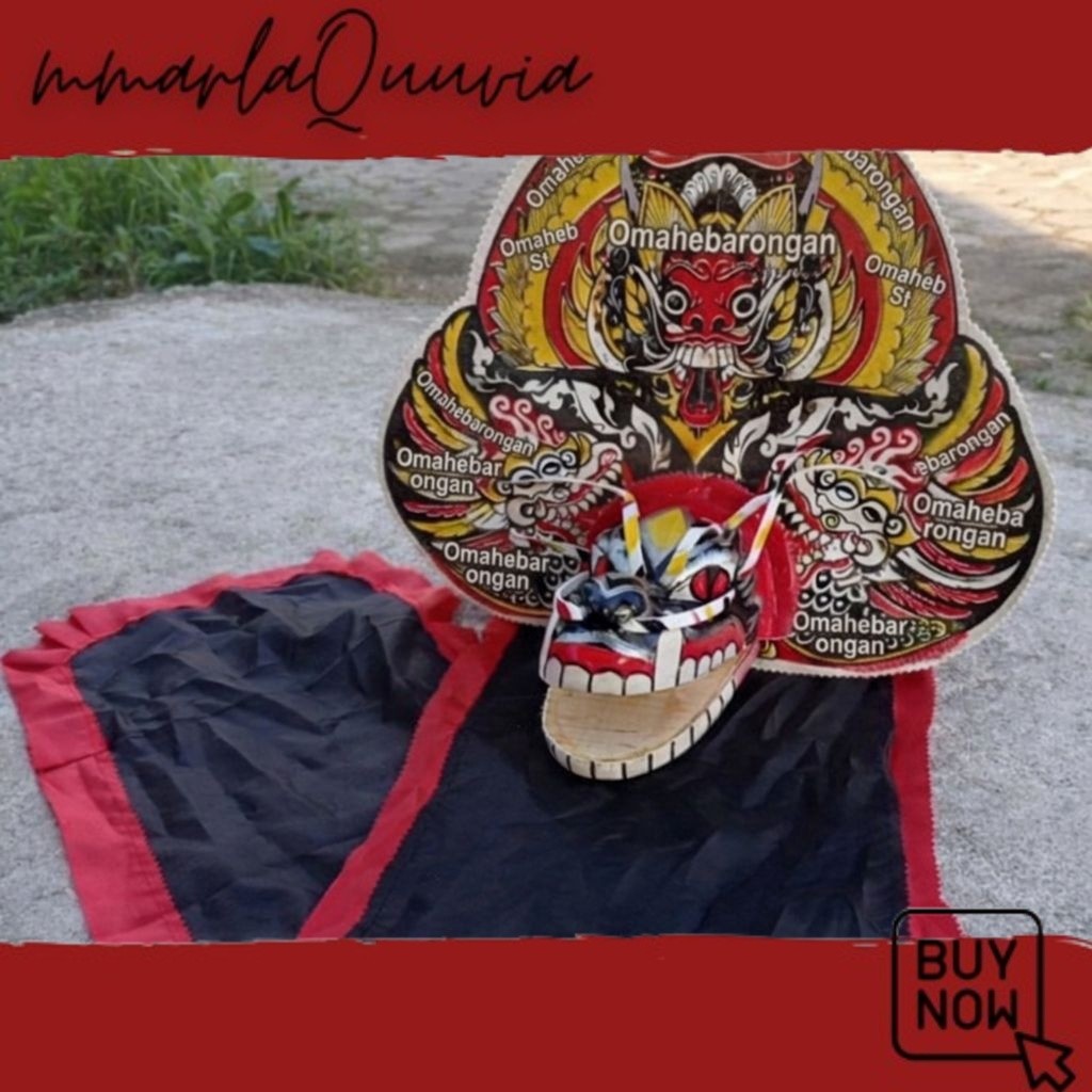 READY NOW Omahe barongan Spon Barongan Naga Caplokan Gaplok Anak TK PAUD BAGUS