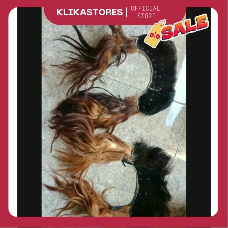Simbar Barongan + Bando Rambut Sapi Berkualitas BR