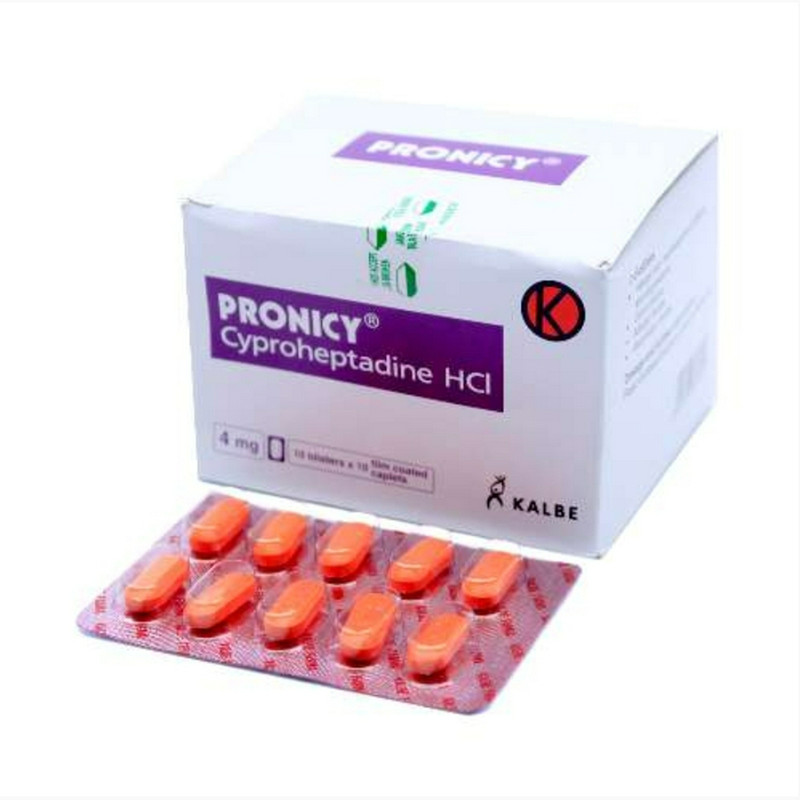 PRONICY 4MG 1 BLISTER 10 TABLET