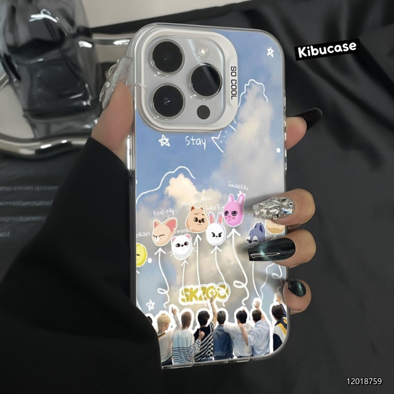 Untuk OPPO IMD Motif BTS Case OPPO A3X A3 Pro A5 A15 A16 A17 A16K A35 A60 A8 A31 A18 A38 A3S A54 A55