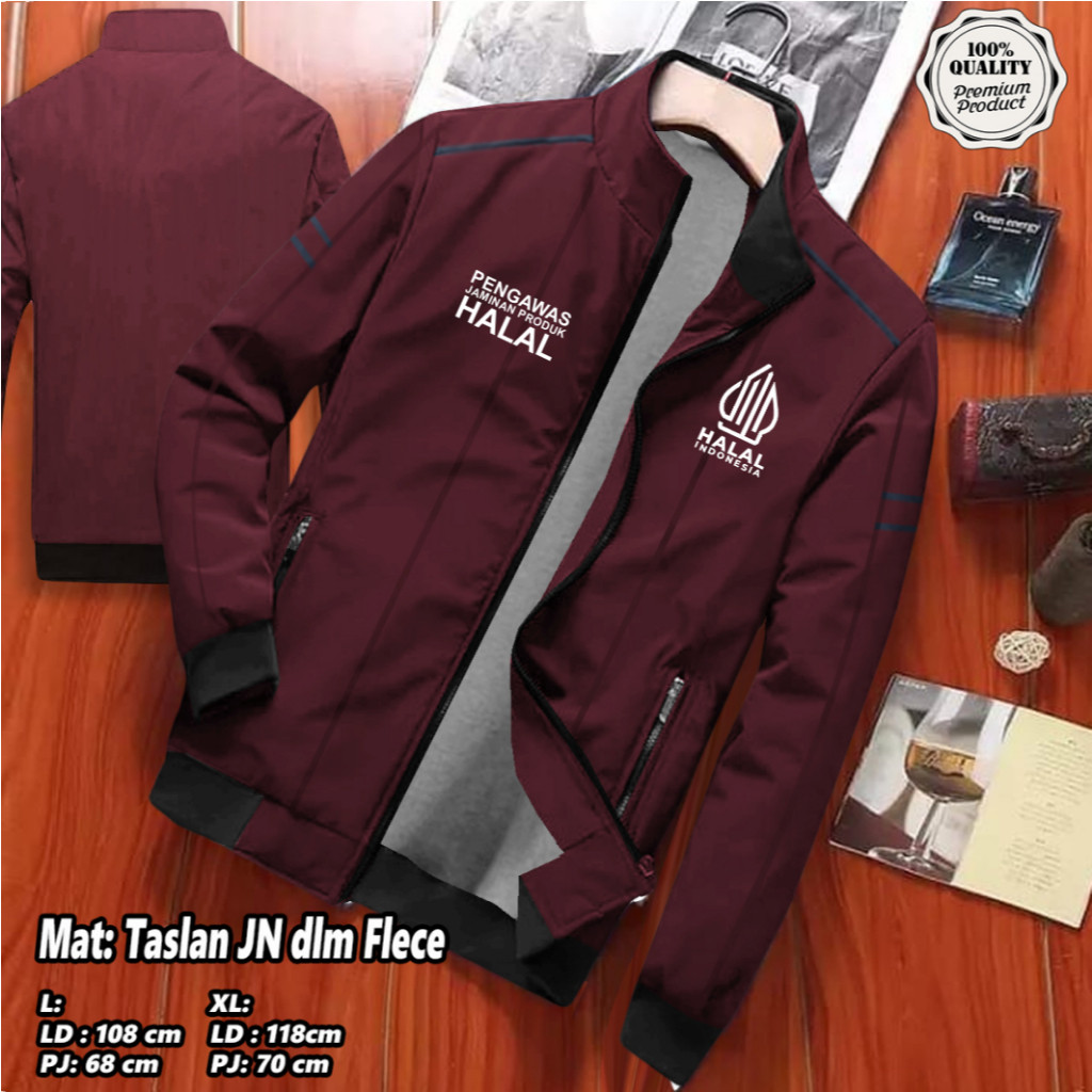 TERLARISS  JAKET HALAL INDONESIA 2026 TERBARU / JAKET RUBBY CUSTOM SABLON / FREE SABLON NAMA / JAKET