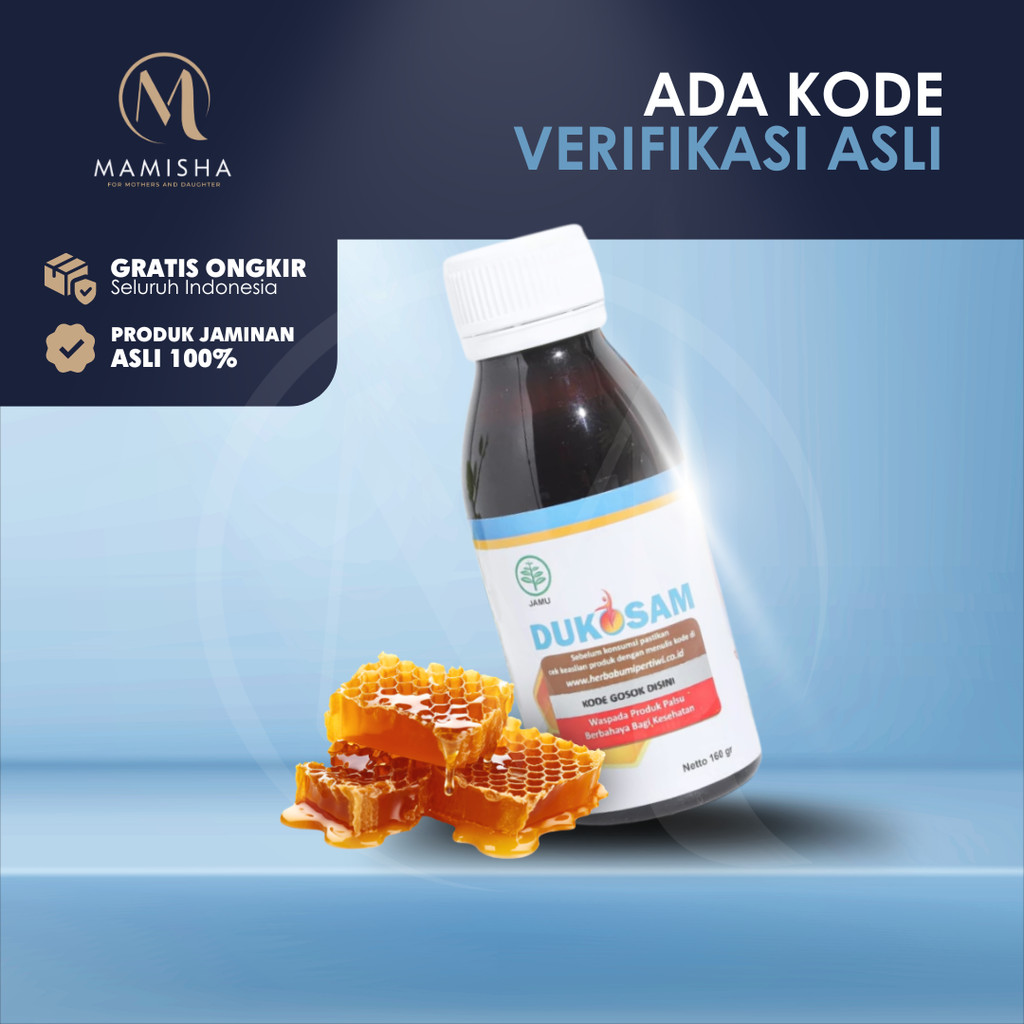 Madu Dukosam | Kolesterol Asam Urat Nyeri Sendi | Original