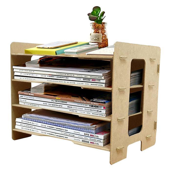 BEST Rak Dokumen 3 Susun A4 Tempat Kertas Letter File Organizer