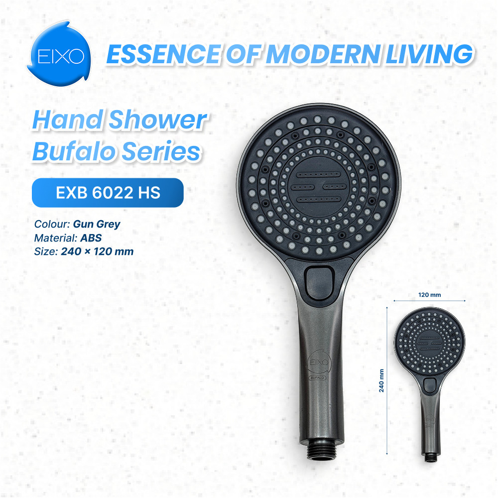 EIXO Bufalo Hand Shower ABS EXB6022 Pancuran Mandi Panas Dingin