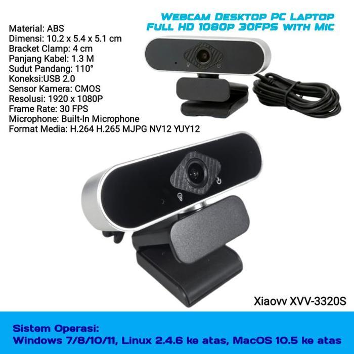 Camera External Laptop Video Call Webcam Kamera Meeting pro Webcame Mic HD 1080p 720p Computer Pc AB