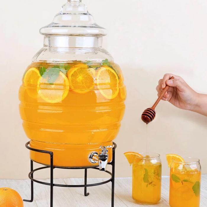 Galon / dispenser kaca Honey (12 ltr)