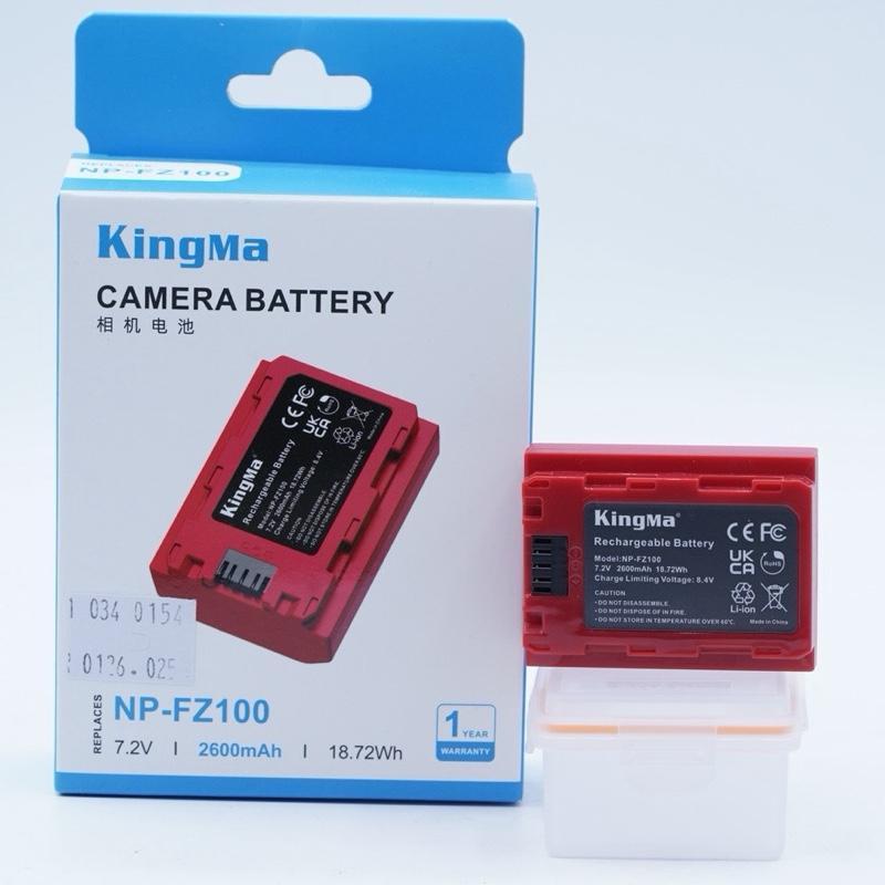KingMa Baterai 2600mAh NP-FZ100 Camera Battery for Sonny Mirrorless A6 A7R Mark3 A7 Accessories Akse