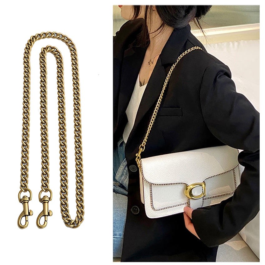 Rantai Tali Tas Panjang Gold Besi 60cm-110cm Tebal Premium Good Quality Tebal Strap Rantai / Tali Ta