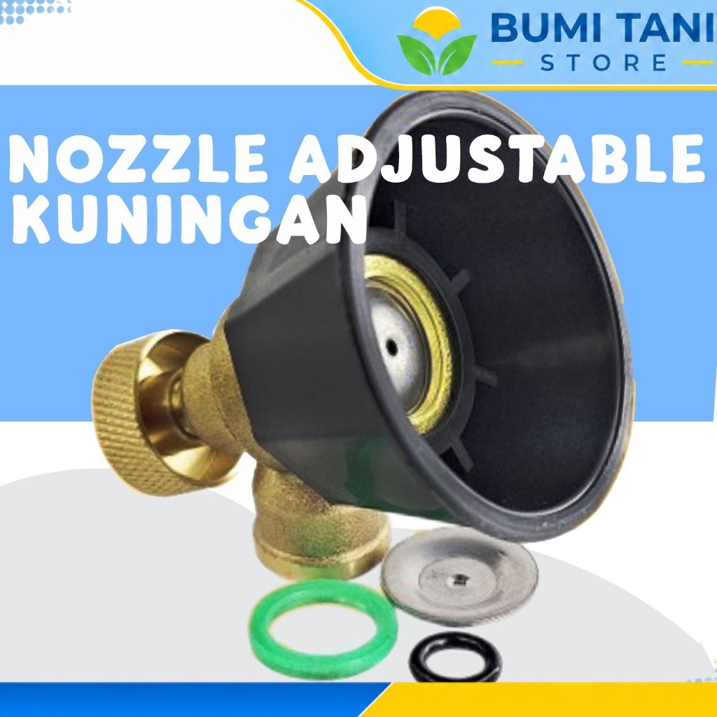 Nozzle Sprayer Tekanan Tinggi Pertanian/Nosel Sprayer Adjustable/Mist Sprayer Nozzle