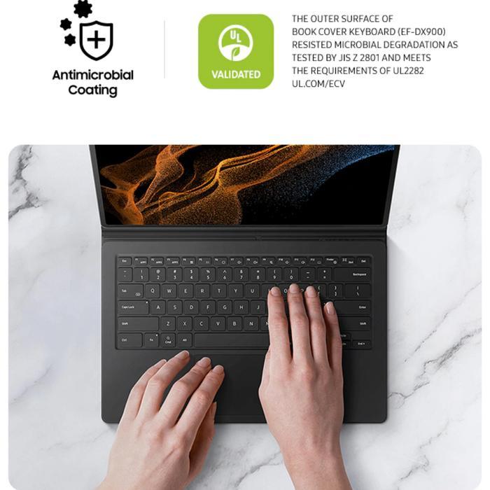 Original Keyboard Samsung Galaxy Tab S8 Ultra Trackpad Book Cover