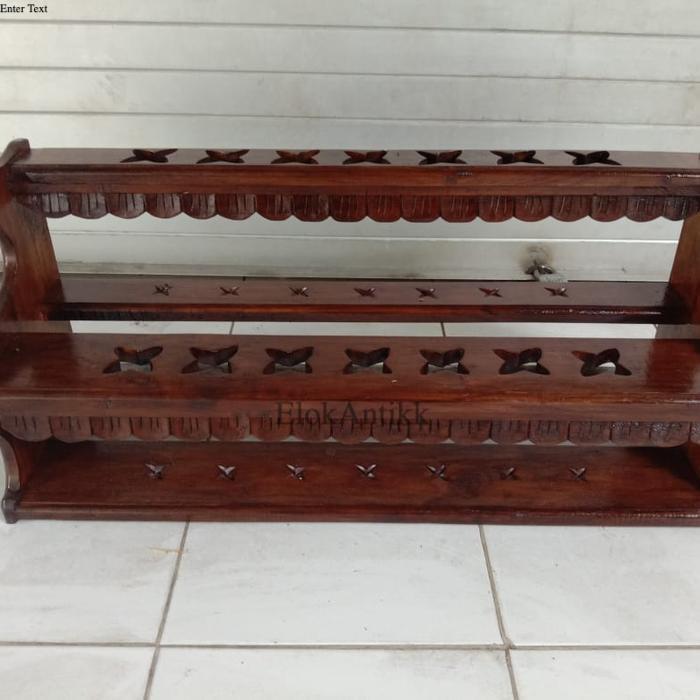 Jagrak Keris Atau Tombak 14 Susun Plituran-ElokAntikk-