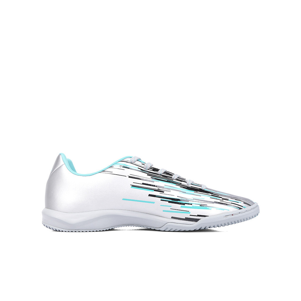 SPECS SEPATU FUTSAL LIGHTSPEED REBORN IN SILVER/BLACK/AQUA